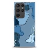 Phoenix Cep HD Baskılı Kılıf + SERAMİK TAM KAPLAYAN EKRAN KORUYUCU 172 Siyah - Açık Kırmızı Samsung Galaxy S23 Ultra ile uyumlu