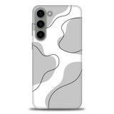 Phoenix Cep HD Baskılı Kılıf + SERAMİK TAM KAPLAYAN EKRAN KORUYUCU 177 Beyaz - Kırmızı Samsung Galaxy S23 ile uyumlu