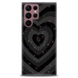 Phoenix Cep HD Baskılı Kılıf + SERAMİK TAM KAPLAYAN EKRAN KORUYUCU 195 Beyaz - Pembe Samsung Galaxy S22 Ultra ile uyumlu