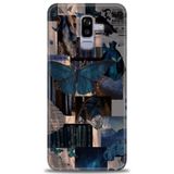 Phoenix Cep HD Baskılı Kılıf + SERAMİK TAM KAPLAYAN EKRAN KORUYUCU 207 Beyaz - Taba Samsung Galaxy J8 ile uyumlu