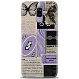 Phoenix Cep HD Baskılı Kılıf + SERAMİK TAM KAPLAYAN EKRAN KORUYUCU 208 Beyaz - Titanium Samsung Galaxy J8 ile uyumlu