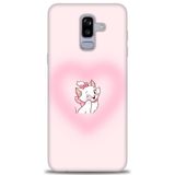 Phoenix Cep HD Baskılı Kılıf + SERAMİK TAM KAPLAYAN EKRAN KORUYUCU 219 Siyah Samsung Galaxy J8 ile uyumlu