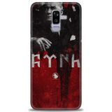 Phoenix Cep HD Baskılı Kılıf + SERAMİK TAM KAPLAYAN EKRAN KORUYUCU 23 Siyah Samsung Galaxy J8 ile uyumlu