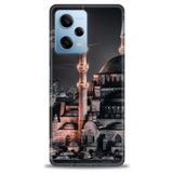 Phoenix Cep HD Baskılı Kılıf + SERAMİK TAM KAPLAYAN EKRAN KORUYUCU 230 Siyah Xiaomi Redmi Note 12 Pro 5G ile uyumlu