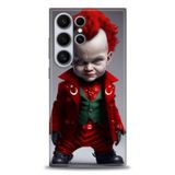 Phoenix Cep HD Baskılı Kılıf + SERAMİK TAM KAPLAYAN EKRAN KORUYUCU 248 Beyaz Çicek Desenli Samsung Galaxy S24 Ultra ile uyumlu