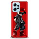 Phoenix Cep HD Baskılı Kılıf + SERAMİK TAM KAPLAYAN EKRAN KORUYUCU 250 Beyaz - Mavi - Altın Xiaomi Redmi Note 12 4G ile uyumlu