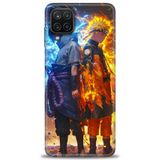 Phoenix Cep HD Baskılı Kılıf + SERAMİK TAM KAPLAYAN EKRAN KORUYUCU 260 Siyah - Açık Kırmızı Samsung Galaxy M12 ile uyumlu