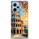 Phoenix Cep HD Baskılı Kılıf + SERAMİK TAM KAPLAYAN EKRAN KORUYUCU 262 Beyaz - Yıldız Xiaomi Redmi Note 12 Pro Plus ile uyumlu