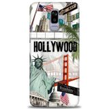 Phoenix Cep HD Baskılı Kılıf + SERAMİK TAM KAPLAYAN EKRAN KORUYUCU 267 Beyaz Çicek Desenli Samsung Galaxy J8 ile uyumlu