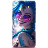 Phoenix Cep HD Baskılı Kılıf + SERAMİK TAM KAPLAYAN EKRAN KORUYUCU 274 Siyah - Beyaz - Gri Samsung Galaxy C9 Pro ile uyumlu