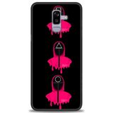Phoenix Cep HD Baskılı Kılıf + SERAMİK TAM KAPLAYAN EKRAN KORUYUCU 284 Beyaz Samsung Galaxy J8 ile uyumlu
