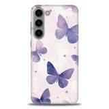 Phoenix Cep HD Baskılı Kılıf + SERAMİK TAM KAPLAYAN EKRAN KORUYUCU 291 Siyah - Gül Samsung Galaxy S23 Plus ile uyumlu