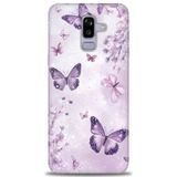 Phoenix Cep HD Baskılı Kılıf + SERAMİK TAM KAPLAYAN EKRAN KORUYUCU 292 Beyaz - Kalp Samsung Galaxy J8 ile uyumlu