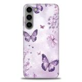 Phoenix Cep HD Baskılı Kılıf + SERAMİK TAM KAPLAYAN EKRAN KORUYUCU 292 Siyah - Gümüş Samsung Galaxy S23 Plus ile uyumlu