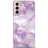 Phoenix Cep HD Baskılı Kılıf + SERAMİK TAM KAPLAYAN EKRAN KORUYUCU 320 Siyah - Kahverengi Samsung Galaxy S21 FE ile uyumlu
