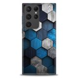 Phoenix Cep HD Baskılı Kılıf + SERAMİK TAM KAPLAYAN EKRAN KORUYUCU 323 Siyah - Beyaz - Yeşil Samsung Galaxy S23 Ultra ile uyumlu
