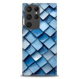 Phoenix Cep HD Baskılı Kılıf + SERAMİK TAM KAPLAYAN EKRAN KORUYUCU 328 Siyah - Gri Samsung Galaxy S23 Ultra ile uyumlu