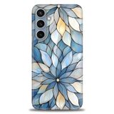 Phoenix Cep HD Baskılı Kılıf + SERAMİK TAM KAPLAYAN EKRAN KORUYUCU 332 Beyaz Desenli Samsung Galaxy S23 FE ile uyumlu