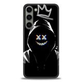 Phoenix Cep HD Baskılı Kılıf + SERAMİK TAM KAPLAYAN EKRAN KORUYUCU 351 Siyah - Beyaz Samsung Galaxy S23 ile uyumlu