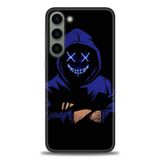 Phoenix Cep HD Baskılı Kılıf + SERAMİK TAM KAPLAYAN EKRAN KORUYUCU 359 Beyaz - Mor Samsung Galaxy S23 Plus ile uyumlu