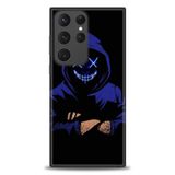 Phoenix Cep HD Baskılı Kılıf + SERAMİK TAM KAPLAYAN EKRAN KORUYUCU 359 Beyaz - Yıldız Samsung Galaxy S23 Ultra ile uyumlu
