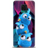 Phoenix Cep HD Baskılı Kılıf + SERAMİK TAM KAPLAYAN EKRAN KORUYUCU 363 Beyaz Çicek Desenli Xiaomi Redmi Note 9 Pro ile uyumlu