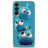 Phoenix Cep HD Baskılı Kılıf + SERAMİK TAM KAPLAYAN EKRAN KORUYUCU 365 Beyaz Çicek Desenli Samsung Galaxy A55 5G ile uyumlu