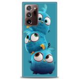 Phoenix Cep HD Baskılı Kılıf + SERAMİK TAM KAPLAYAN EKRAN KORUYUCU 365 Beyaz Çicek Desenli Samsung Galaxy Note 20 Ultra ile uyumlu