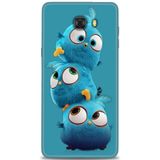 Phoenix Cep HD Baskılı Kılıf + SERAMİK TAM KAPLAYAN EKRAN KORUYUCU 365 Beyaz Puantiye Samsung Galaxy C9 Pro ile uyumlu