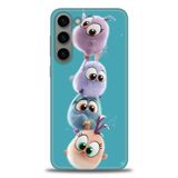 Phoenix Cep HD Baskılı Kılıf + SERAMİK TAM KAPLAYAN EKRAN KORUYUCU 368 Beyaz - Yeşil Samsung Galaxy S23 Plus ile uyumlu