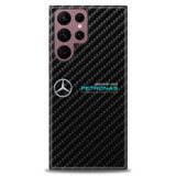Phoenix Cep HD Baskılı Kılıf + SERAMİK TAM KAPLAYAN EKRAN KORUYUCU 376 Beyaz - Fuşya Samsung Galaxy S22 Ultra ile uyumlu