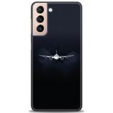 Phoenix Cep HD Baskılı Kılıf + SERAMİK TAM KAPLAYAN EKRAN KORUYUCU 381 Beyaz - Kırmızı - Siyah Samsung Galaxy S21 FE ile uyumlu