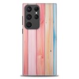 Phoenix Cep HD Baskılı Kılıf + SERAMİK TAM KAPLAYAN EKRAN KORUYUCU 433 Beyaz - Altın - Siyah Samsung Galaxy S23 Ultra ile uyumlu