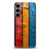 Phoenix Cep HD Baskılı Kılıf + SERAMİK TAM KAPLAYAN EKRAN KORUYUCU 435 Beyaz - Turkuaz - Fuşya Samsung Galaxy S23 ile uyumlu