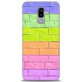 Phoenix Cep HD Baskılı Kılıf + SERAMİK TAM KAPLAYAN EKRAN KORUYUCU 439 Beyaz - Kalp Samsung Galaxy J8 ile uyumlu