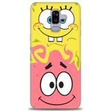 Phoenix Cep HD Baskılı Kılıf + SERAMİK TAM KAPLAYAN EKRAN KORUYUCU 453 Beyaz - Titanium Samsung Galaxy J8 ile uyumlu