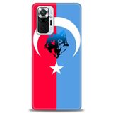 Phoenix Cep HD Baskılı Kılıf + SERAMİK TAM KAPLAYAN EKRAN KORUYUCU 462 Beyaz Çicek Desenli Xiaomi Redmi Note 10 Pro ile uyumlu