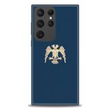 Phoenix Cep HD Baskılı Kılıf + SERAMİK TAM KAPLAYAN EKRAN KORUYUCU 470 Siyah - Beyaz - Yeşil Samsung Galaxy S23 Ultra ile uyumlu