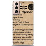 Phoenix Cep HD Baskılı Kılıf + SERAMİK TAM KAPLAYAN EKRAN KORUYUCU 476 Beyaz - Kalp Samsung Galaxy S21 FE ile uyumlu