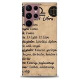 Phoenix Cep HD Baskılı Kılıf + SERAMİK TAM KAPLAYAN EKRAN KORUYUCU 477 Beyaz - Gümüş Samsung Galaxy S22 Ultra ile uyumlu