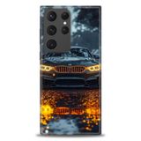 Phoenix Cep HD Baskılı Kılıf + SERAMİK TAM KAPLAYAN EKRAN KORUYUCU 488 Beyaz - Kalp Samsung Galaxy S23 Ultra ile uyumlu