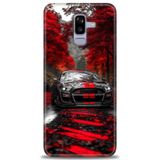Phoenix Cep HD Baskılı Kılıf + SERAMİK TAM KAPLAYAN EKRAN KORUYUCU 490 Beyaz - Kırmızı Samsung Galaxy J8 ile uyumlu