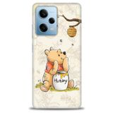 Phoenix Cep HD Baskılı Kılıf + SERAMİK TAM KAPLAYAN EKRAN KORUYUCU 53 Beyaz - Fuşya Xiaomi Redmi Note 12 Pro 5G ile uyumlu
