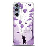 Phoenix Cep HD Baskılı Kılıf + SERAMİK TAM KAPLAYAN EKRAN KORUYUCU 54 Siyah - Gri Samsung Galaxy S23 FE ile uyumlu