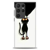 Phoenix Cep HD Baskılı Kılıf + SERAMİK TAM KAPLAYAN EKRAN KORUYUCU 61 Beyaz - Titanium Samsung Galaxy S23 Ultra ile uyumlu
