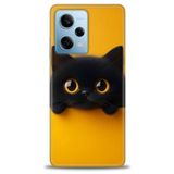 Phoenix Cep HD Baskılı Kılıf + SERAMİK TAM KAPLAYAN EKRAN KORUYUCU 64 Beyaz - Mavi - Altın Xiaomi Redmi Note 12 Pro 5G ile uyumlu