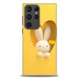 Phoenix Cep HD Baskılı Kılıf + SERAMİK TAM KAPLAYAN EKRAN KORUYUCU 71 Beyaz Çicek Desenli Samsung Galaxy S23 Ultra ile uyumlu