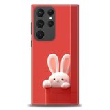 Phoenix Cep HD Baskılı Kılıf + SERAMİK TAM KAPLAYAN EKRAN KORUYUCU 77 Siyah - Beyaz - Gri Samsung Galaxy S23 Ultra ile uyumlu