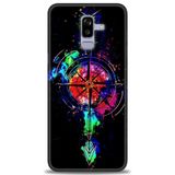 Phoenix Cep HD Baskılı Kılıf + SERAMİK TAM KAPLAYAN EKRAN KORUYUCU 86 Siyah - Gümüş Samsung Galaxy J8 ile uyumlu