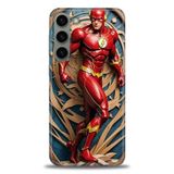 Phoenix Cep HD Baskılı Kılıf + SERAMİK TAM KAPLAYAN EKRAN KORUYUCU 92 Siyah - Gold Samsung Galaxy S23 Plus ile uyumlu